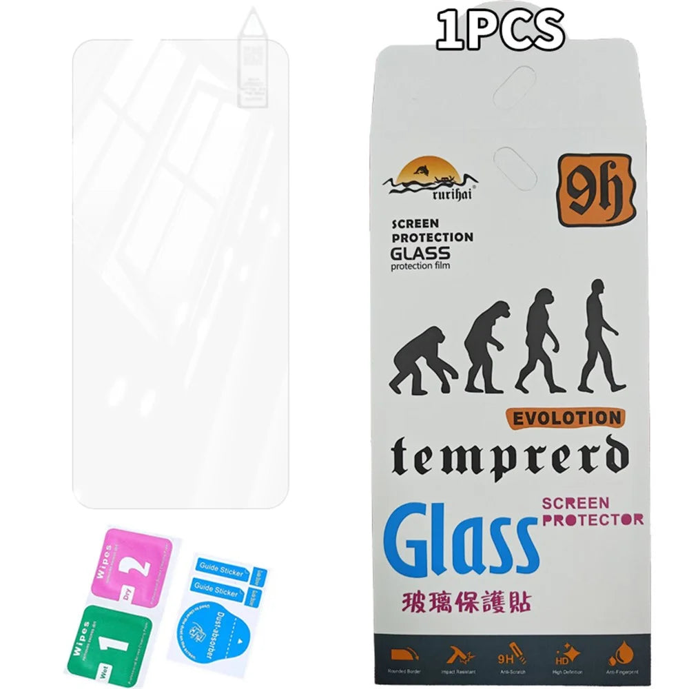 RURIHAI For Honor Play 60 Plus 5G Screen Protector High Aluminium-Silicon Glass Film HD Clear - 6