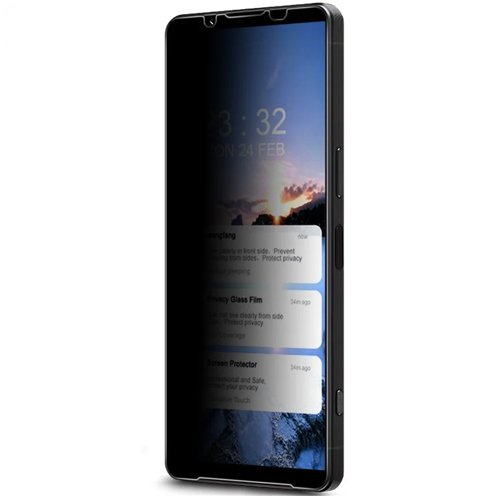 IMAK For Sony Xperia 1 VI Anti-Spy Privacy Full Screen Protector Tempered Glass Film - 5