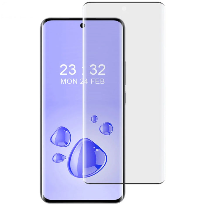 IMAK For Oppo Reno12 5G (Global) Tempered Glass Screen Protector 3D Curved Full Cover (No Edge Version) - 1