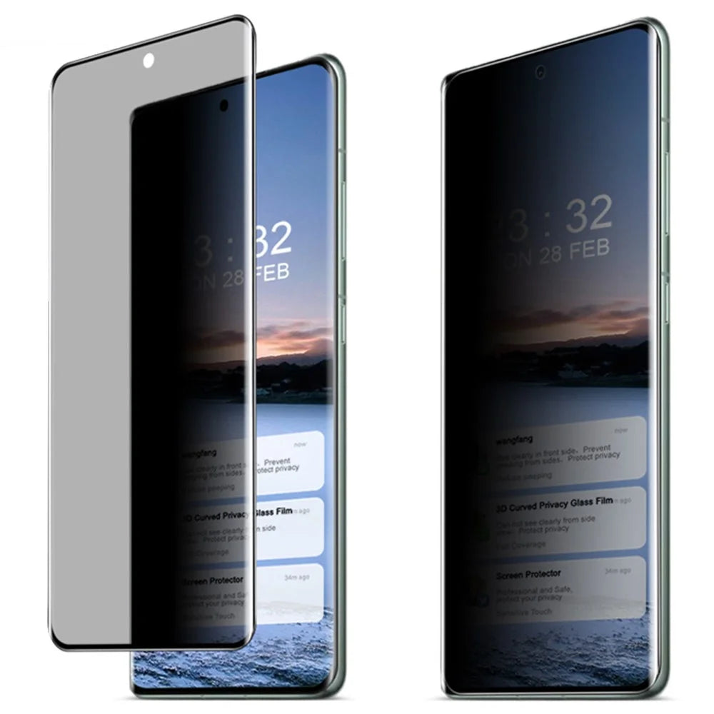 IMAK For OnePlus Ace 3 Pro 5G Anti-Peep Privacy Screen Protector 3D Curved Edge - 2