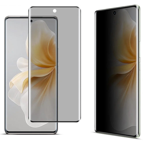 IMAK For vivo V40 Lite 5G Anti-Peep Full Screen Protector 3D Curved Tempered Glass Film - 1