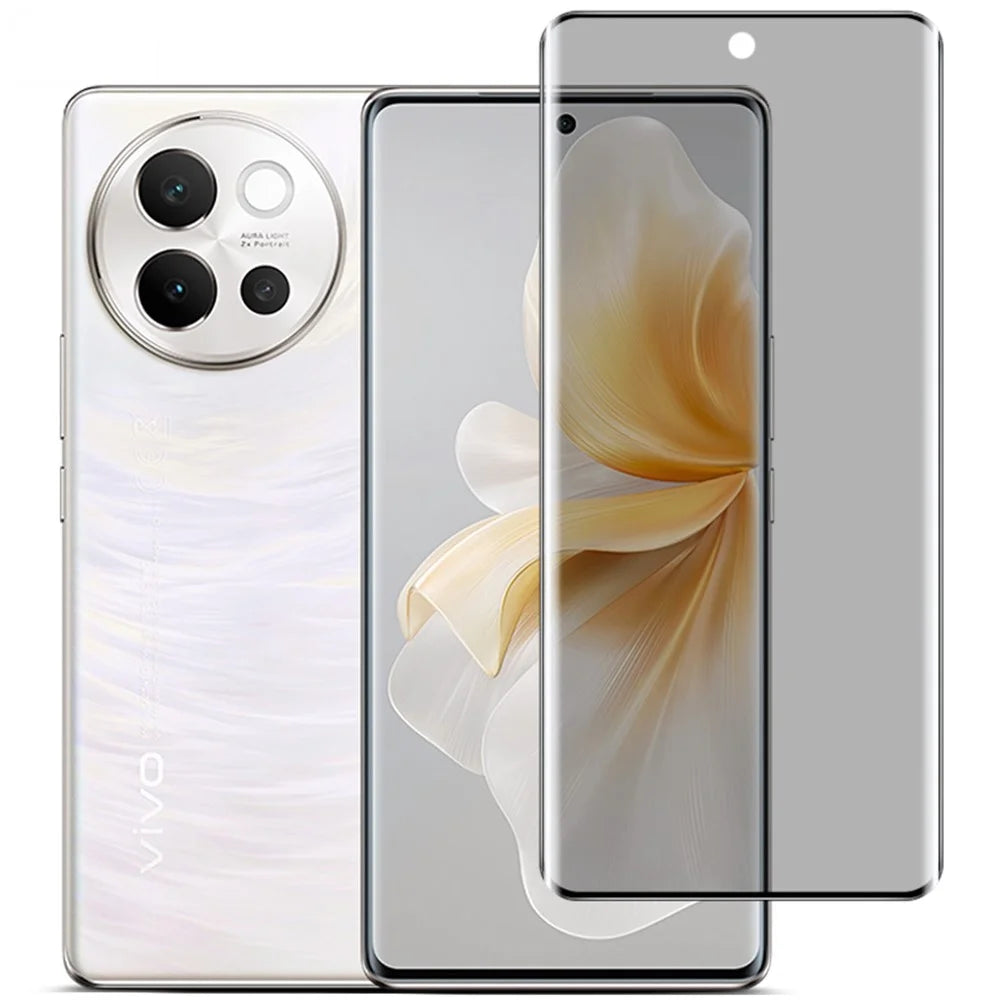 IMAK For vivo V40 Lite 5G Anti-Peep Full Screen Protector 3D Curved Tempered Glass Film - 3