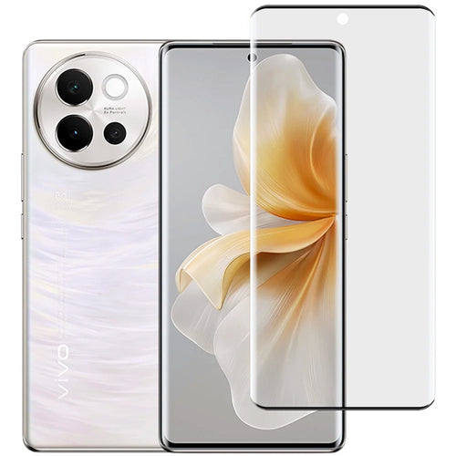 IMAK For vivo V40 Lite 5G 3D Curved Tempered Glass Full Screen Protector (No Edge Version) - 1