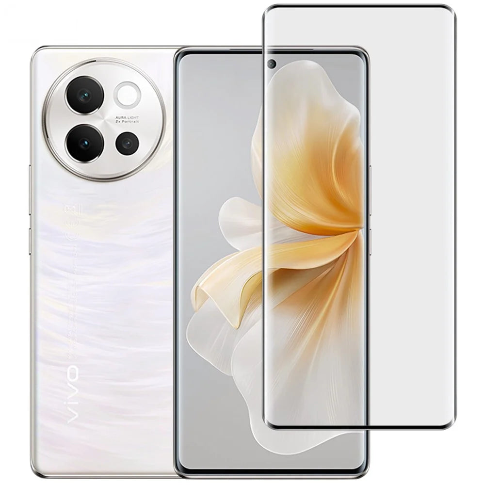 IMAK For vivo V40 Lite 5G Tempered Glass Film 3D Curved Full Screen Protector - 1