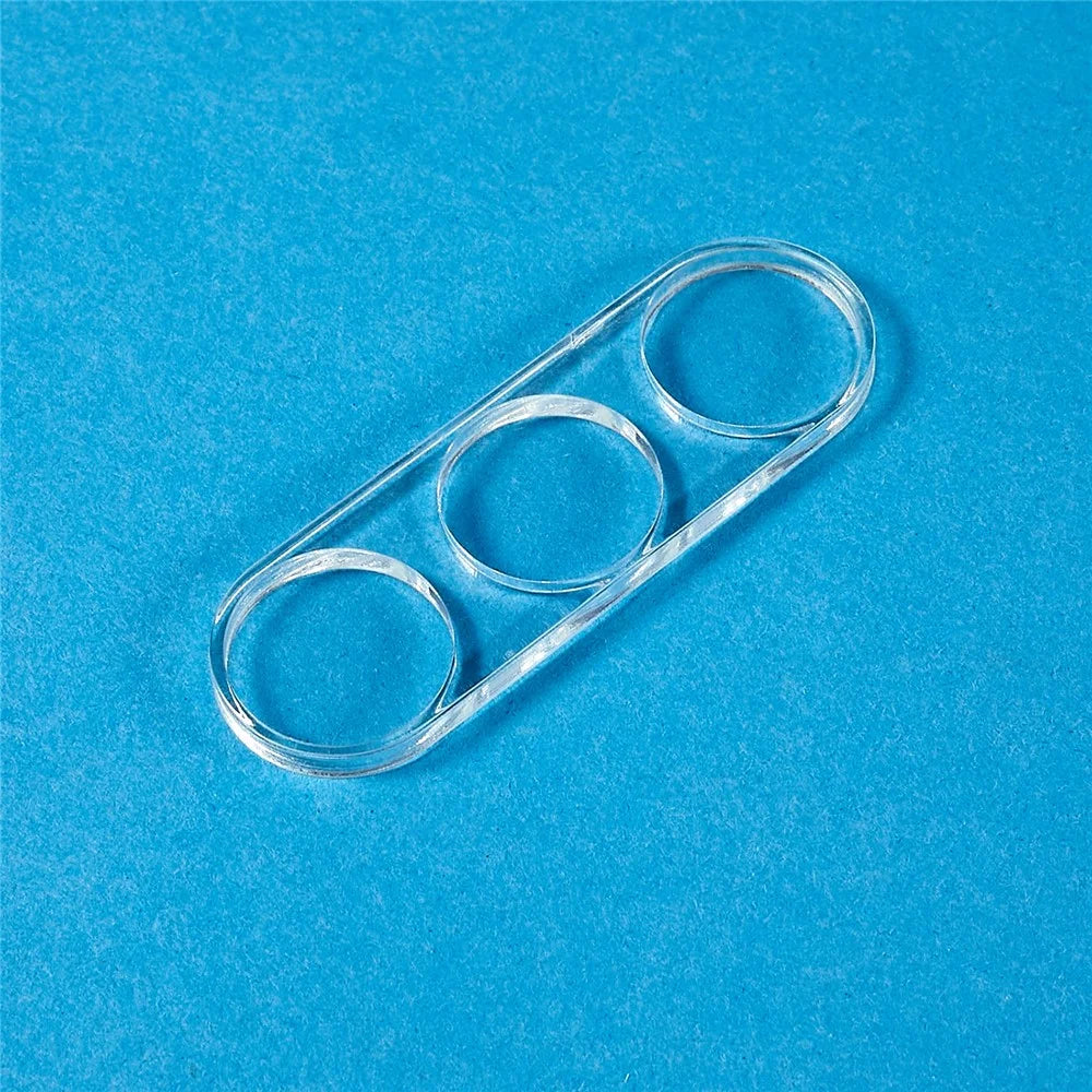 2Pcs For Samsung Galaxy S24 FE Camera Lens Protector Tempered Glass 3D Lens Film - 3