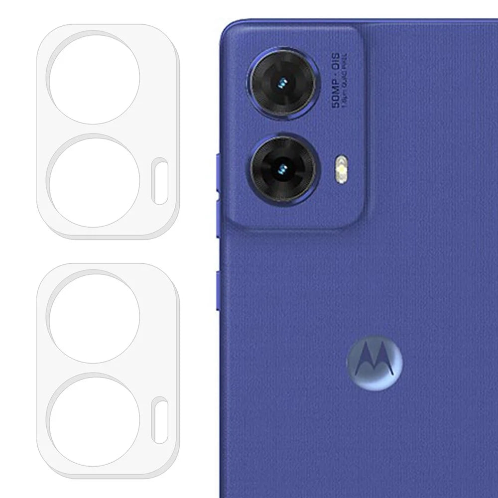 2Pcs For Motorola Moto G85 5G / S50 Neo 5G Camera Lens Protector 3D Arc Edge Tempered Glass Film - 1