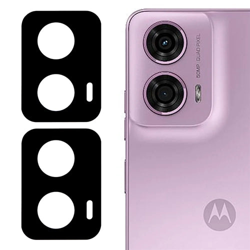 2Pcs For Motorola Moto G04s 4G / G24 4G / G04 4G Camera Lens Protector 3D Silk Printing Rear Lens Film - 1
