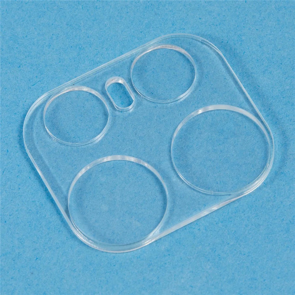 2Pcs For Motorola Edge 50 Pro 5G Tempered Glass Camera Lens Protector 3D Arc Edge - 6