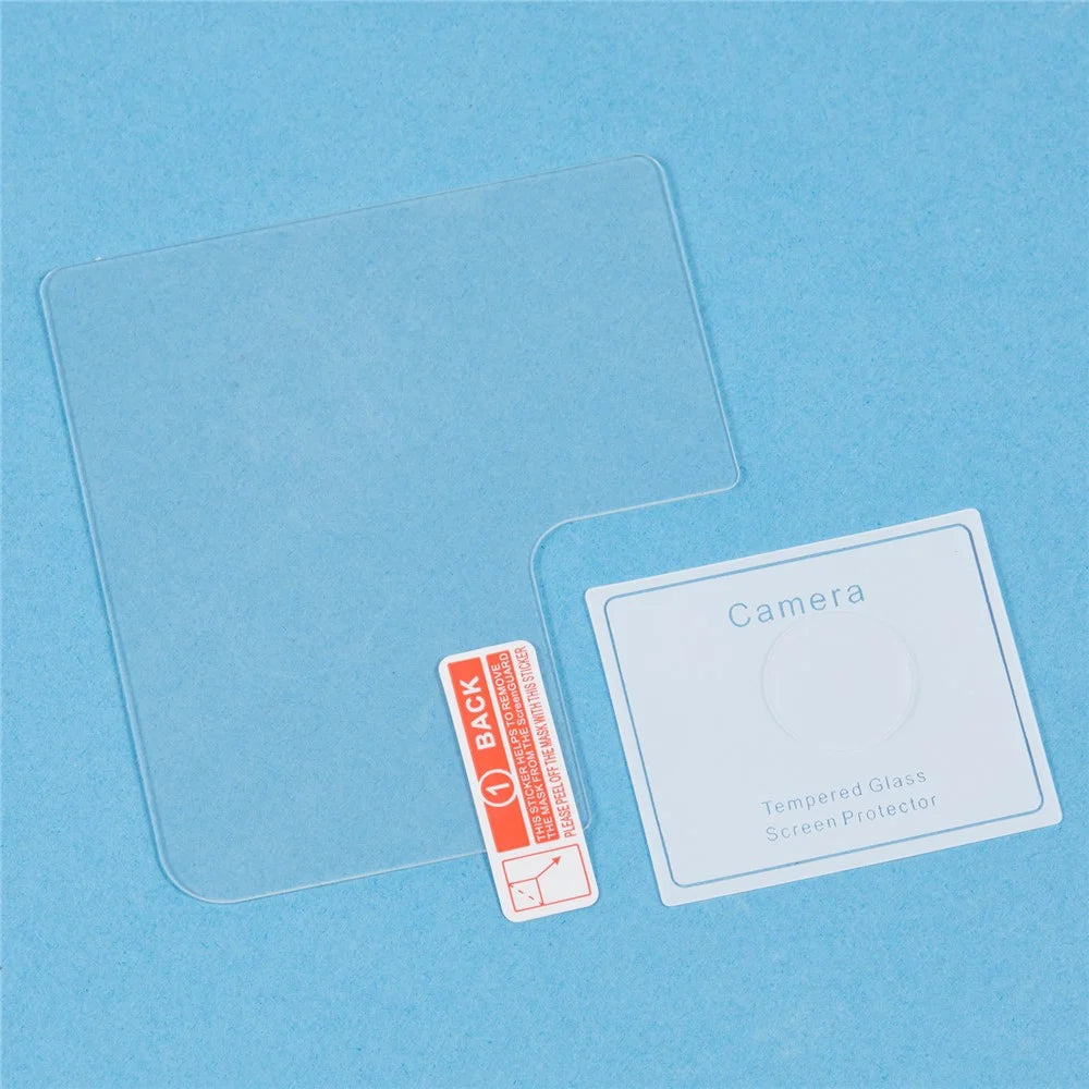 For Honor Magic V Flip 5G HD Clear Tempered Glass Lens Film + Small Screen Protector Film - 6