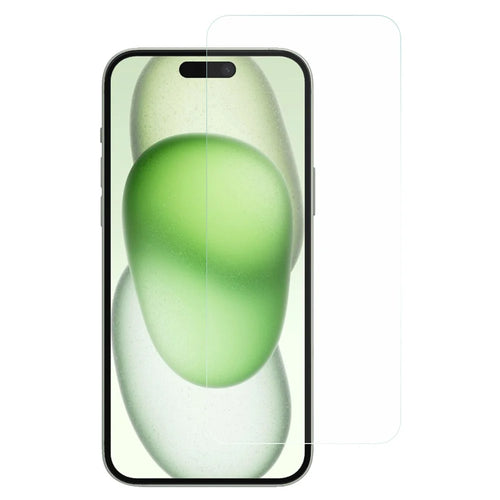 For iPhone 16 Plus High Aluminium-Silicon Glass Screen Protector 2.5D Arc Edge Anti-Fingerprint - 1