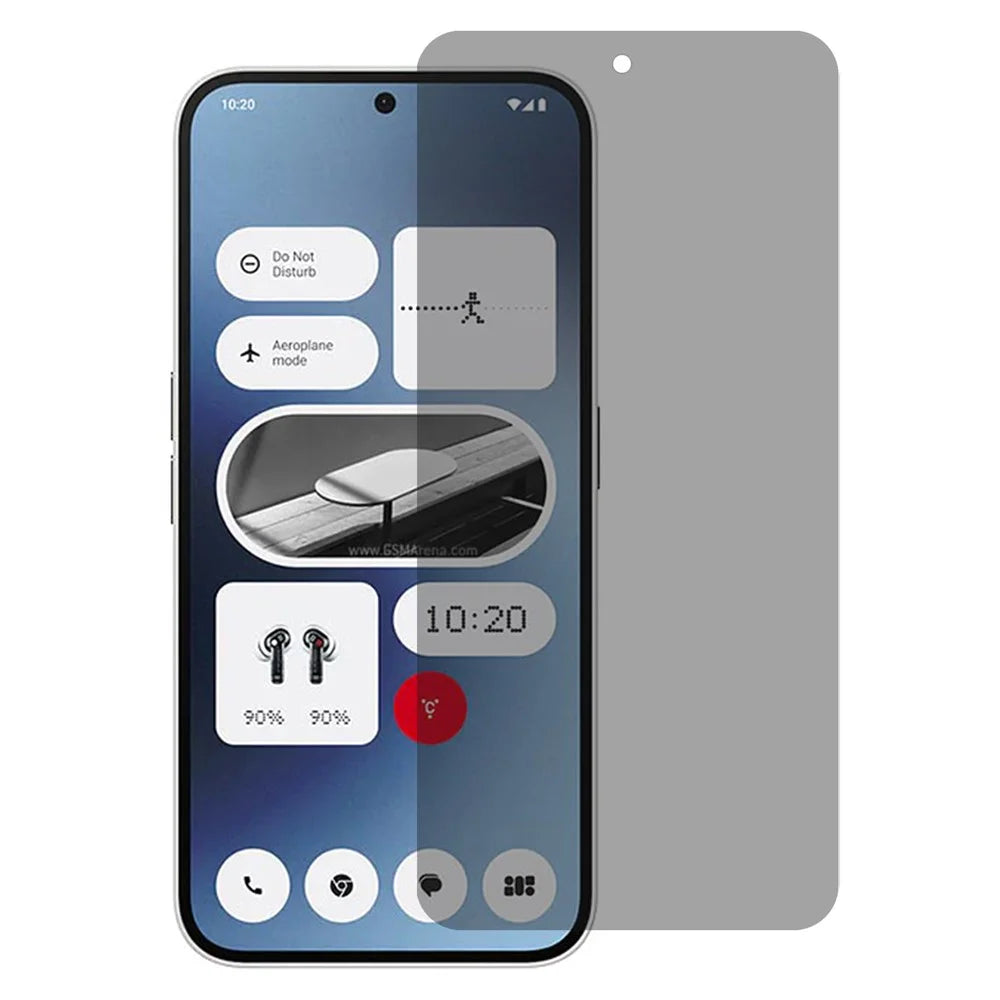 For Nothing Phone (2a) Plus / Phone (2a) Anti-Spy Privacy Full Screen Protector Full Glue HD Clear - 1
