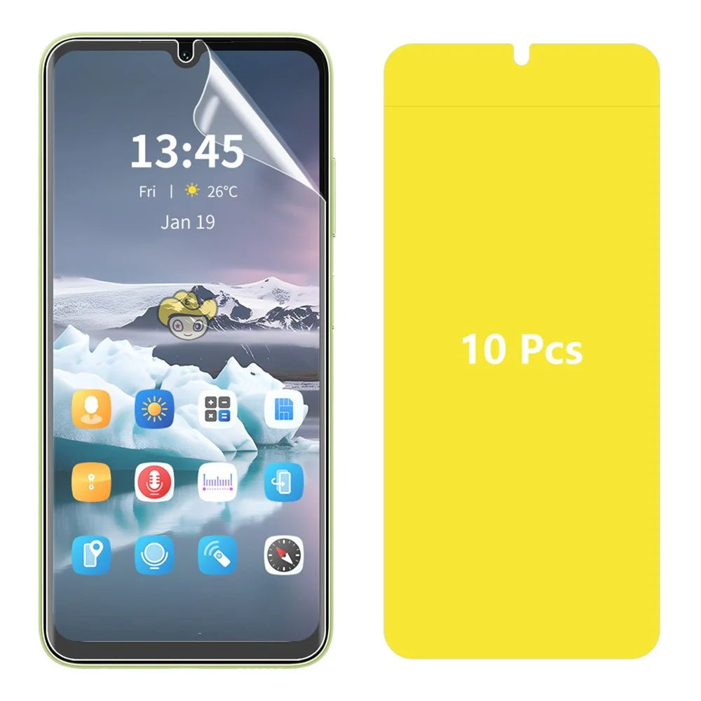 ENKAY HAT PRINCE 10Pcs For Realme Note 50 4G Screen Protector Self-Repairing Hydrogel Film - 1