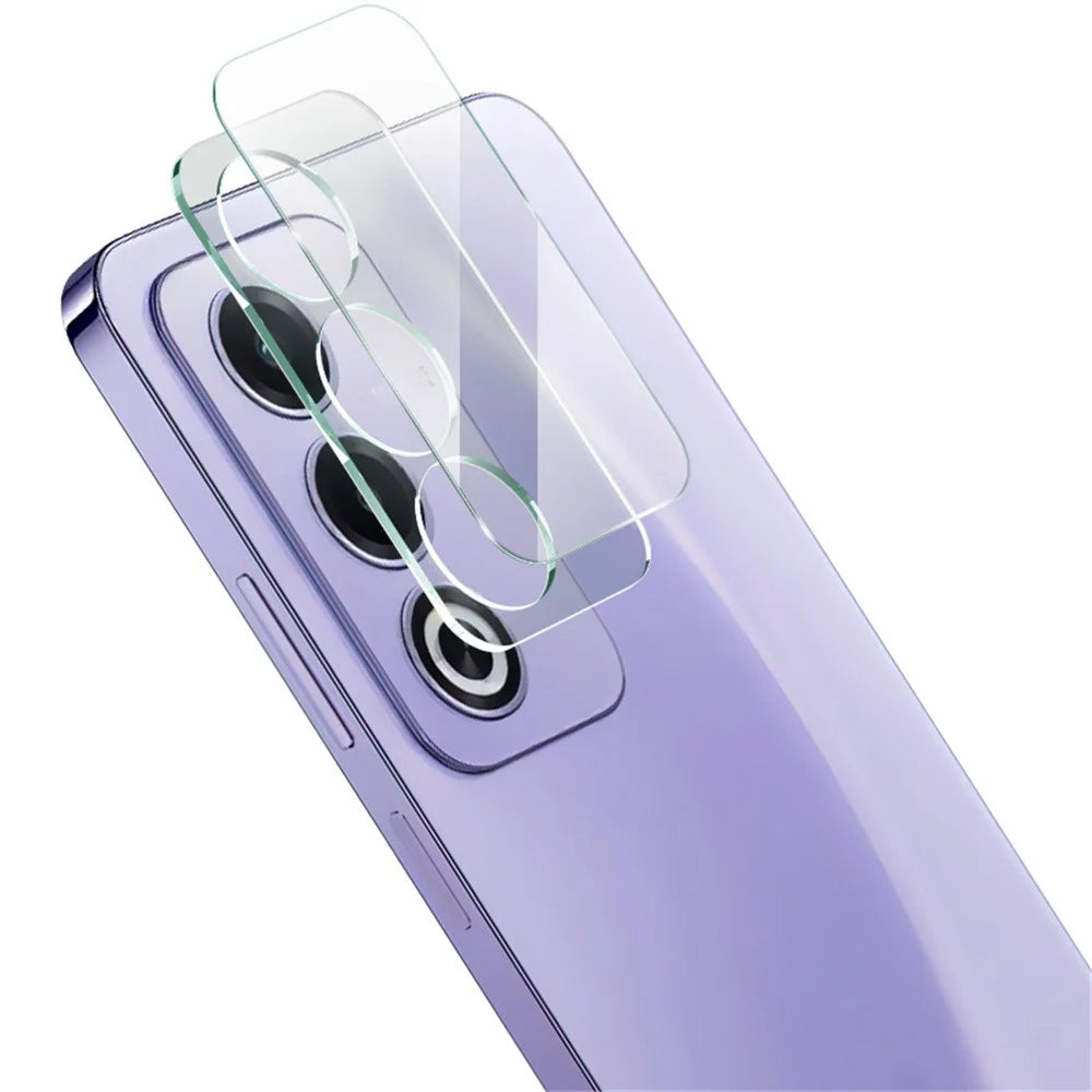 IMAK For Oppo A3 Pro (India) 5G Tempered Glass Camera Lens Protector + Acrylic Lens Cap - 1