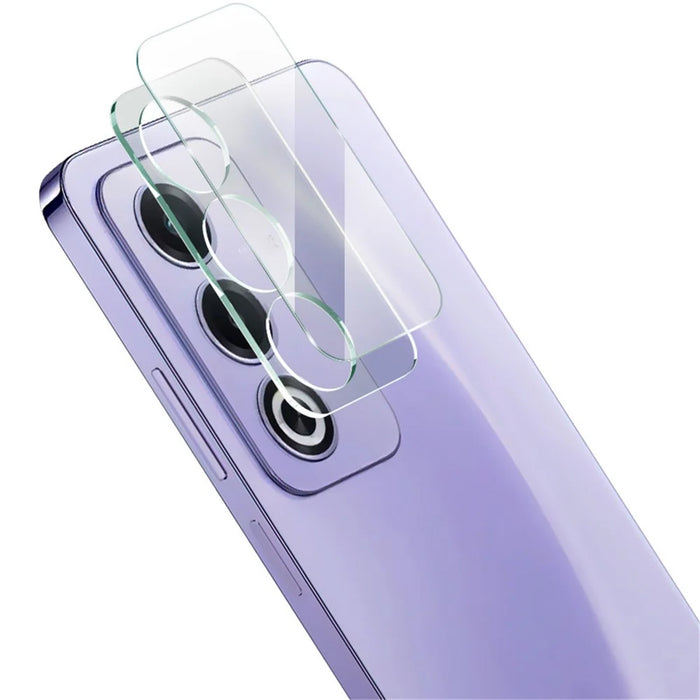 IMAK For Oppo A3 Pro (India) 5G Tempered Glass Camera Lens Protector + Acrylic Lens Cap - 1
