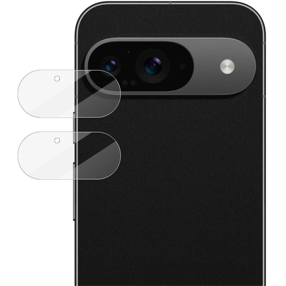 IMAK 2Pcs For Google Pixel 9 Camera Lens Protector HD Tempered Glass Rear Lens Film (Downsize Version) - 4