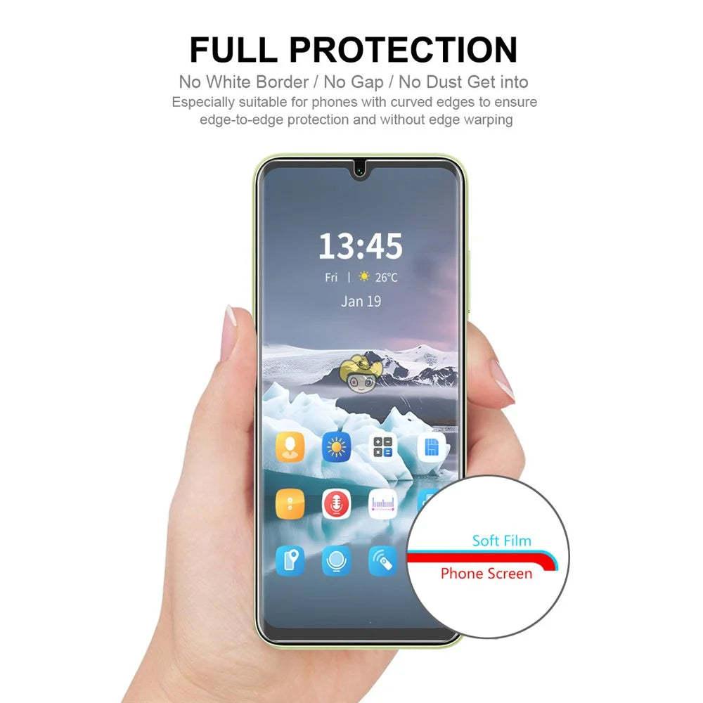 ENKAY HAT PRINCE 5Pcs For Samsung Galaxy M15 5G  /  F15 5G Hydrogel Screen Protector TPE+PET+TPU Film - 4