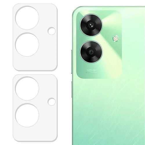 2Pcs For Realme C61 4G Camera Lens Protector 3D Tempered Glass Lens Film - 1