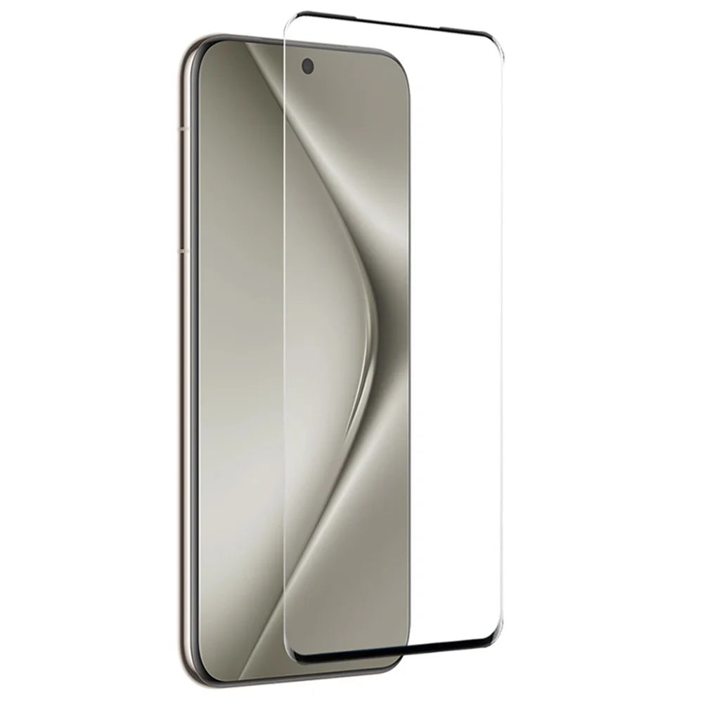 NORTHJO A+ For Huawei Pura 70 Ultra Screen Protector Side Glue 3D Curved Tempered Glass Film - Black - 2