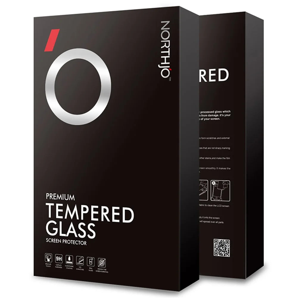 NORTHJO A+ For Huawei Pura 70 Pro / Pura 70 Pro+ Screen Protector 3D Curved HD Tempered Glass Film - Black - 4