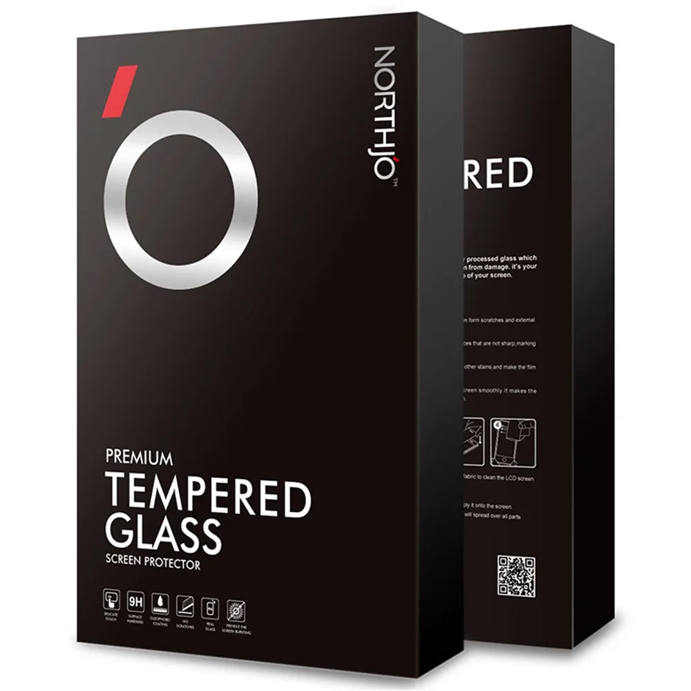 NORTHJO A+ For Huawei Pura 70 Screen Protector 0.3mm 2.5D High Aluminum-Silicon Film 9H Hardness - Black - 4