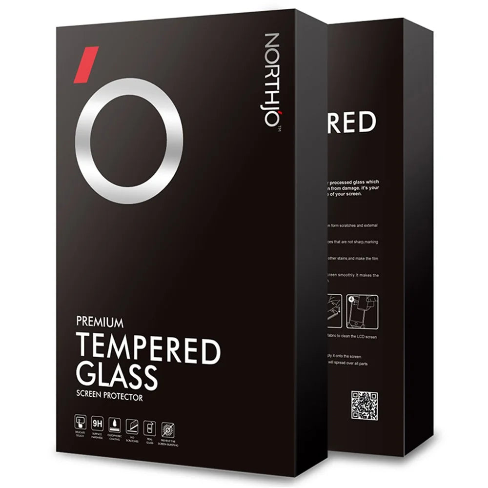 NORTHJO A+ For Oppo Reno12 F 5G Screen Protector 0.3mm Tempered Glass 9H Film Guard - 4