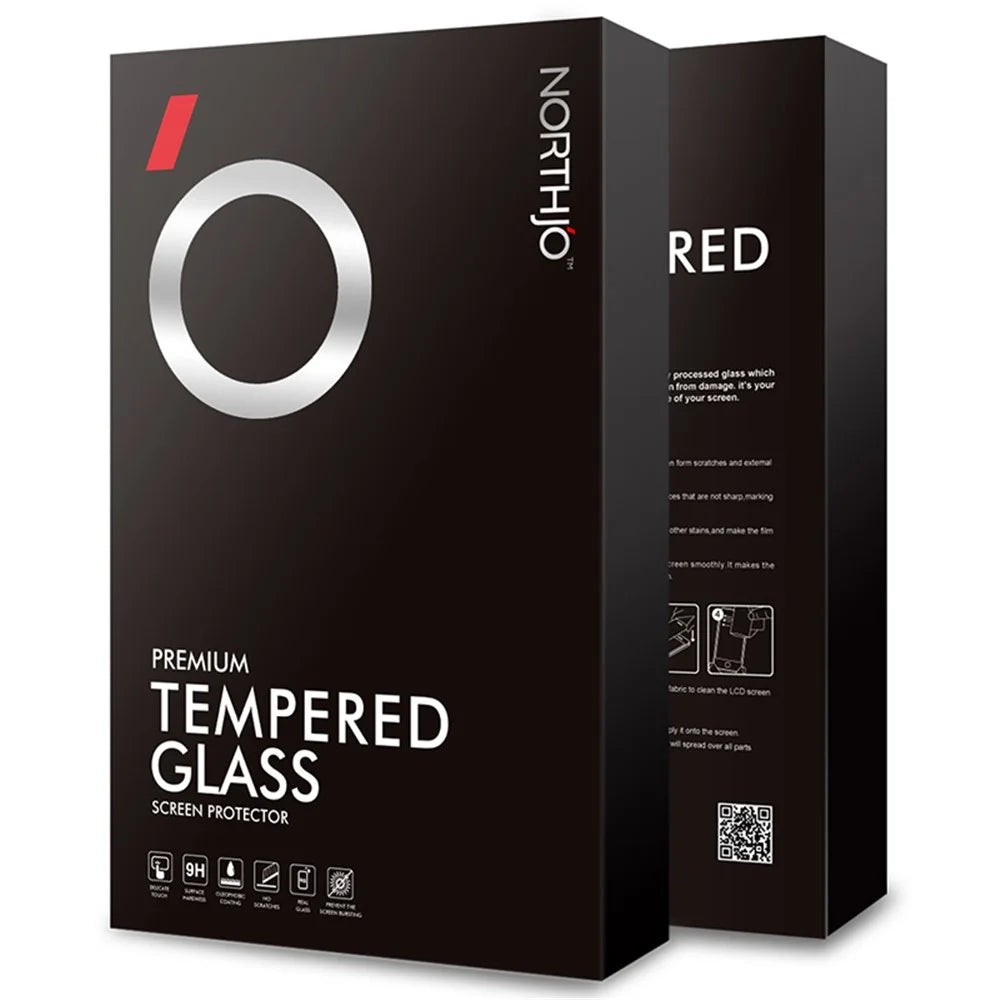 NORTHJO A+ For Samsung Galaxy S24 FE Screen Protector Clarity 2.5D Tempered Glass Film - 4