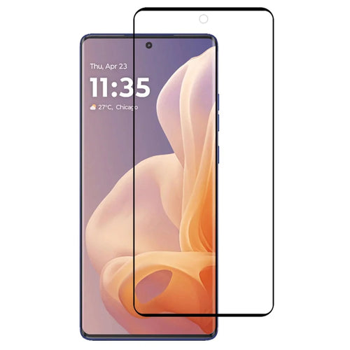 For Motorola Moto G85 5G / S50 Neo 5G Screen Protector 3D Curved Edge Silk Printing Film - 1