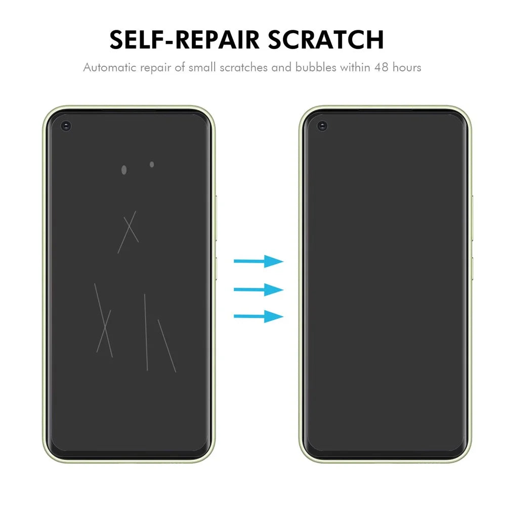 ENKAY HAT PRINCE 2Pcs For Realme 9i 4G Screen Protector Bubble-Free Hydrogel Screen Film - 2