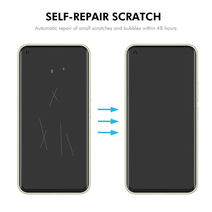 ENKAY HAT PRINCE 2Pcs For Realme 9 Pro+ 5G Screen Protector Bubble-Free Hydrogel Screen Film - 2