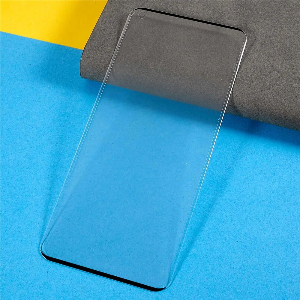For OnePlus 9 Pro / 10 Pro 5G 3D Curved Clear Screen Protector, Full Covering Side Glue Tempered Glass Protective Film - 3