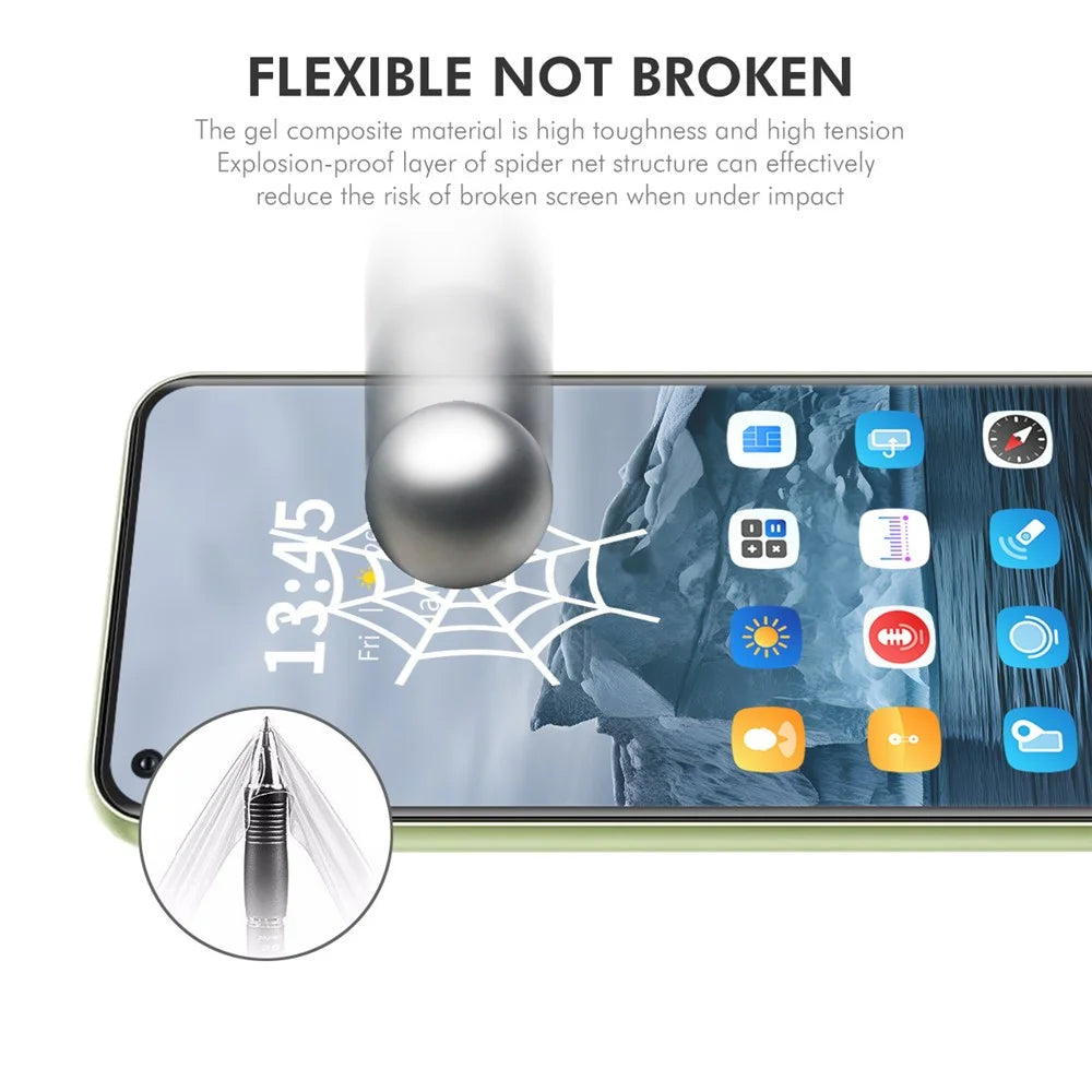ENKAY HAT PRINCE 2Pcs For Realme 10 4G Screen Protector Bubble-Free Hydrogel Screen Film - 4