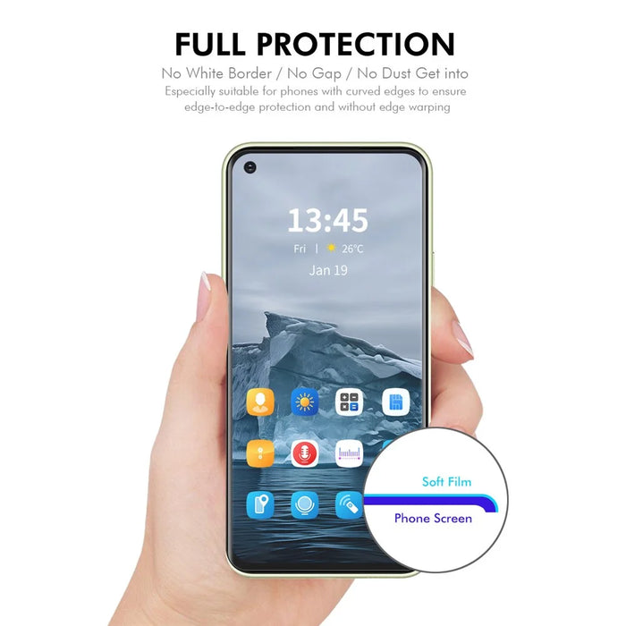 ENKAY HAT PRINCE 5Pcs For OnePlus 9RT 5G Screen Protector TPE+PET+TPU Hydrogel Screen Film - 3