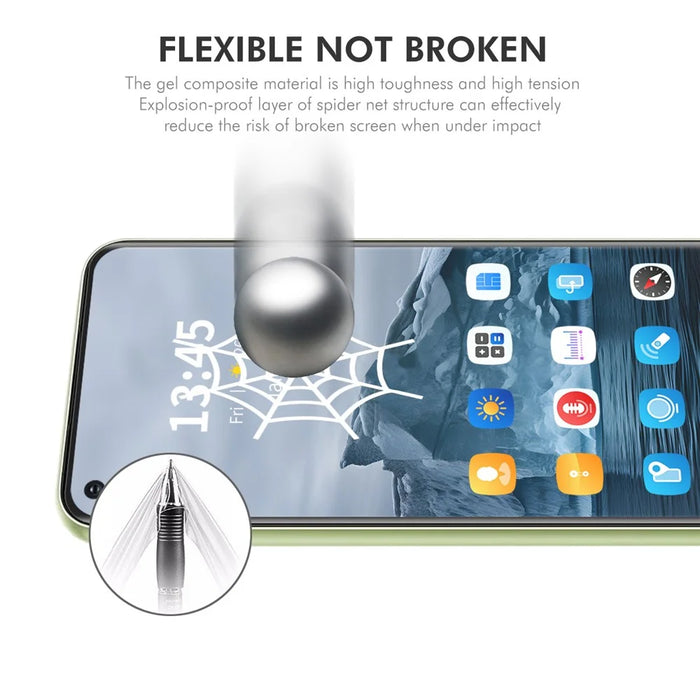 ENKAY HAT PRINCE 5Pcs For OnePlus 9RT 5G Screen Protector TPE+PET+TPU Hydrogel Screen Film - 4