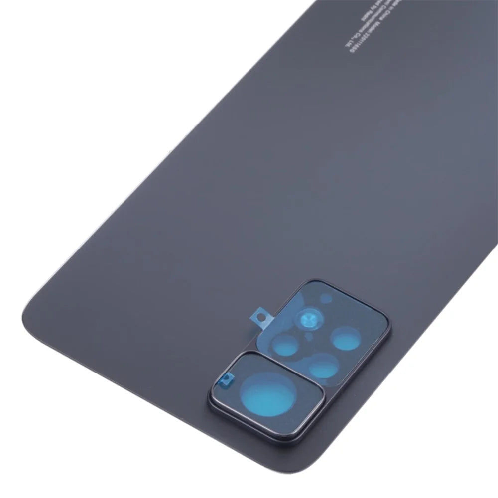 For Xiaomi Redmi Note 11 Pro 5G (Qualcomm) 21091116I, 2201116SG OEM Battery Housing Back Cover with Camera Ring Lens Cover Replacement (without Glass Lens) - Black - 4