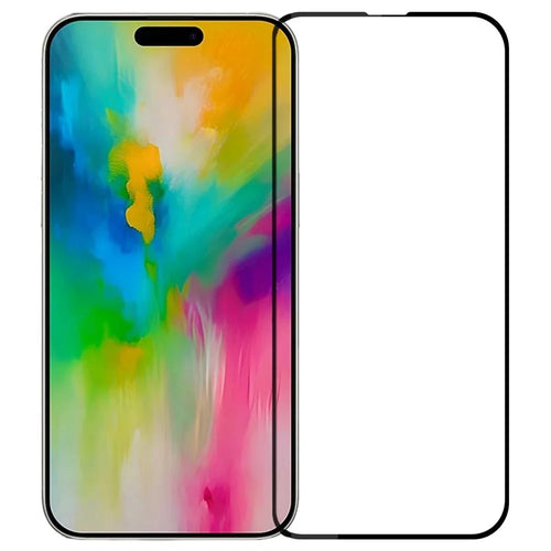 PINWUYO JK Series-2 for iPhone 16 Plus High Aluminium-Silicon Glass Screen Protector Full Glue - 1