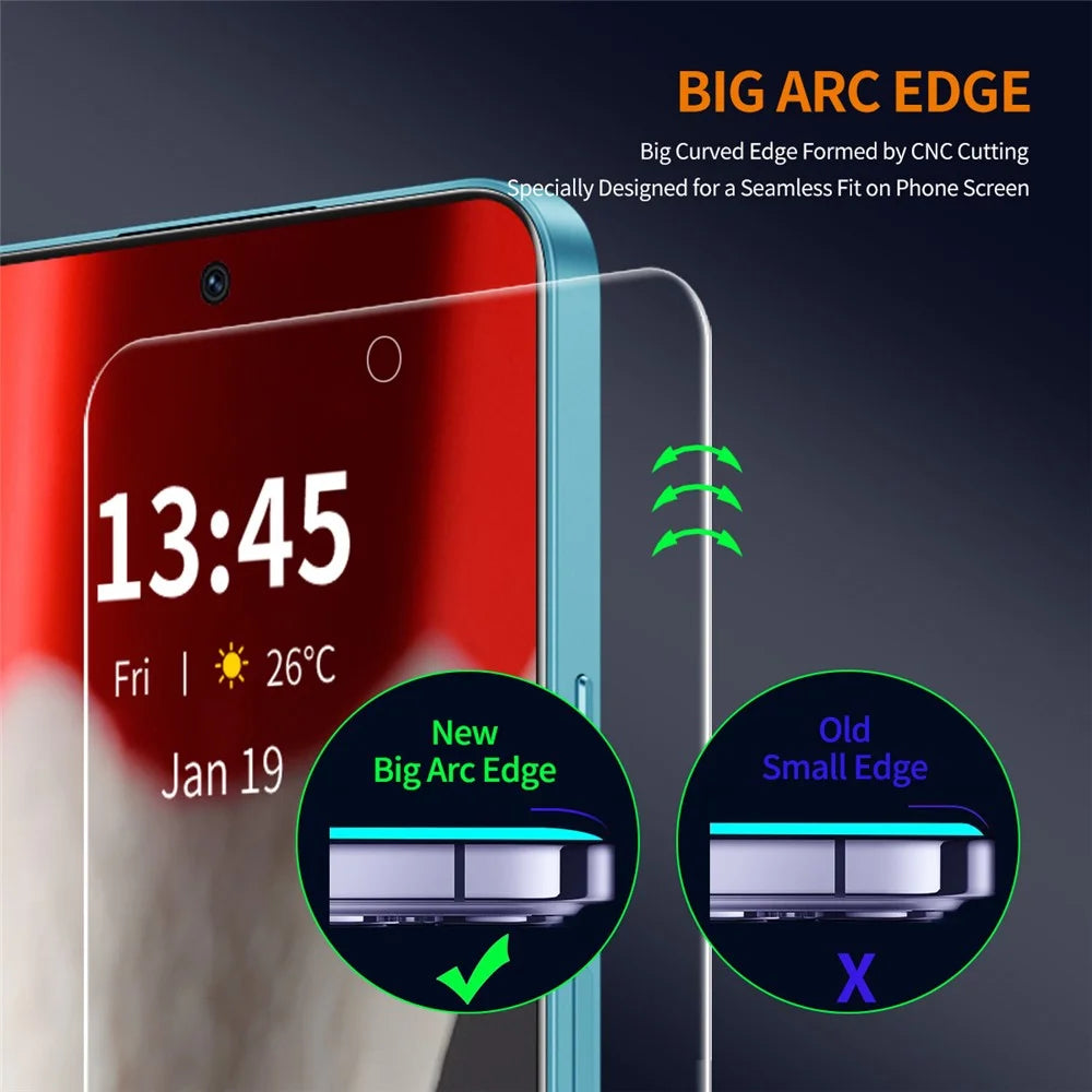 ENKAY HAT PRINCE For Samsung Galaxy S24 FE High Aluminum-Silicon Glass Screen Protector 9H Hardness - 4