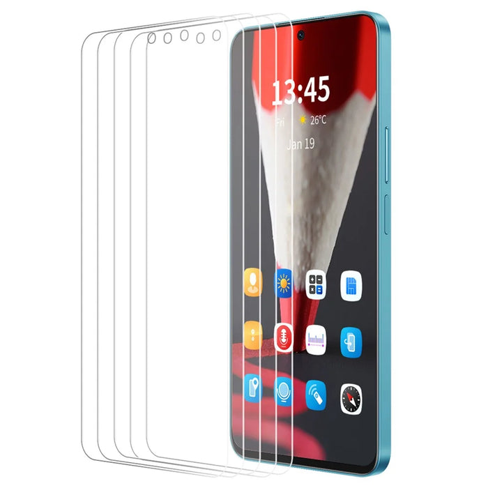 ENKAY HAT PRINCE 5Pcs For Google Pixel 9 Pro Screen Protector 9H Hardness High Aluminum-Silicon Glass Film - 1
