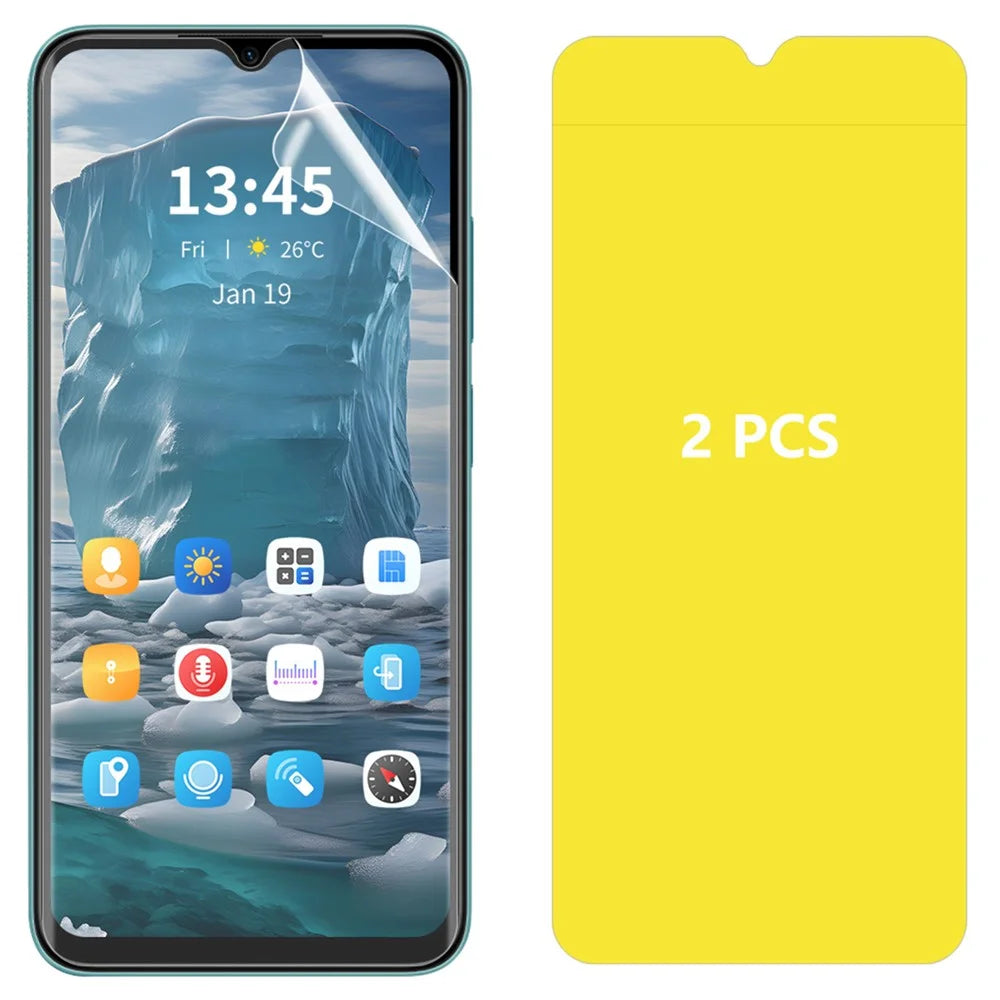 ENKAY HAT PRINCE 2Pcs For Oppo A17 4G Screen Protector HD Clear Hydrogel Film - 1