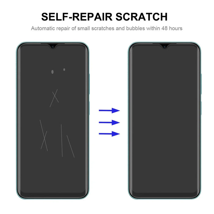 ENKAY HAT PRINCE For Nokia C32 Screen Protector TPE+PET+TPU Clear Hydrogel Film - 2