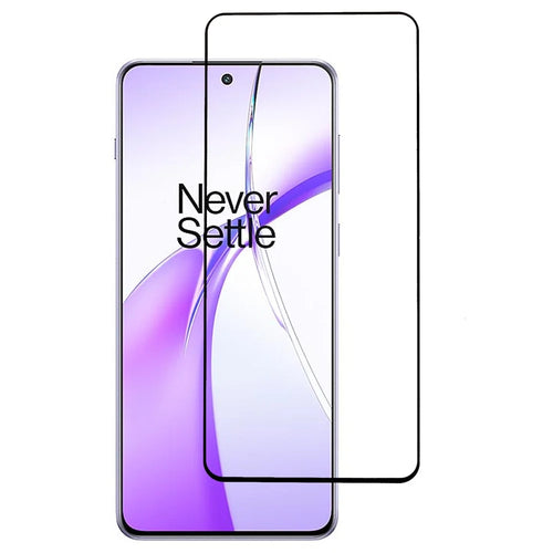 For OnePlus Ace 3V 5G Tempered Glass Screen Protector Full Glue Silk Printing Screen Film - 1