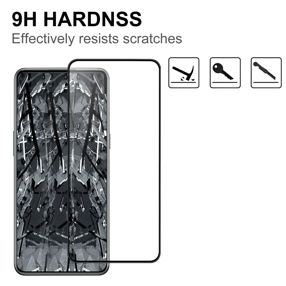 For OnePlus 10T 5G / Ace Pro 5G Anti-Scratch Tempered Glass Screen Protector Black Edge Screen Protector HD Clear Anti-Fingerprint Full Glue AGC Screen Film - 3