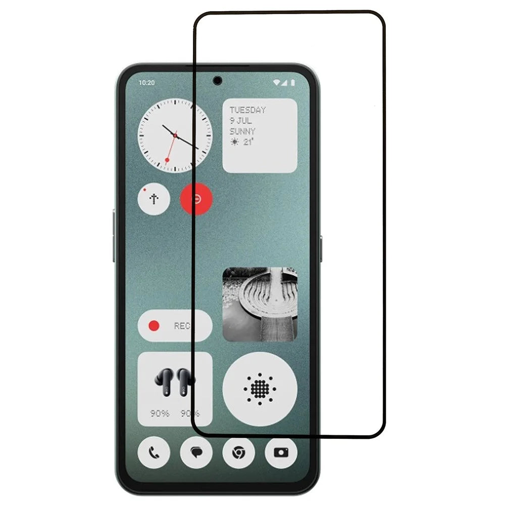For Nothing CMF Phone 1 Silk Printing Full Screen Protector High Aluminium-Silicon Glass Film - 1