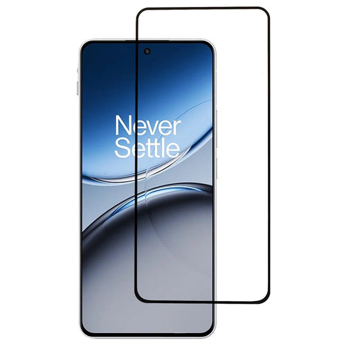 For OnePlus Nord 4 Screen Protector High Aluminium-Silicon Glass Film Silk Printing Black Edge - 1
