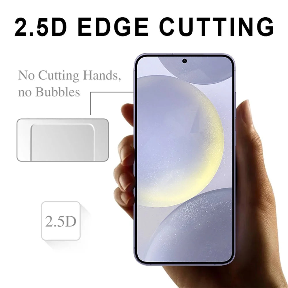 For Samsung Galaxy S24 Screen Protector 0.33mm High Aluminum-Silicon Glass Film High Definition - 2