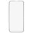 For iPhone 14 Pro Screen Protector Ultra Clear Metal Frame + Tempered Glass Film - 2