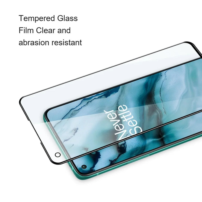 AMORUS For OnePlus Nord 4 Screen Protector Full Cover Clear Tempered Glass Film - Black - 6