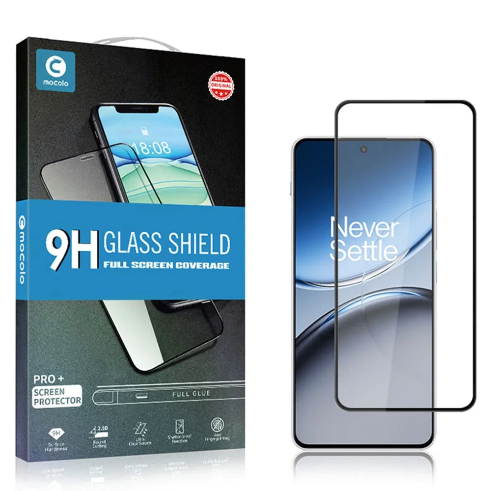 MOCOLO For OnePlus Nord 4 Screen Protector Silk Printing Tempered Glass Film 9H Hardness - Black - 7
