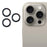 For iPhone 16 Pro / 16 Pro Max Camera Lens Protector Electroplating AF+AR Tempered Glass Lens Film - Colorful - 1