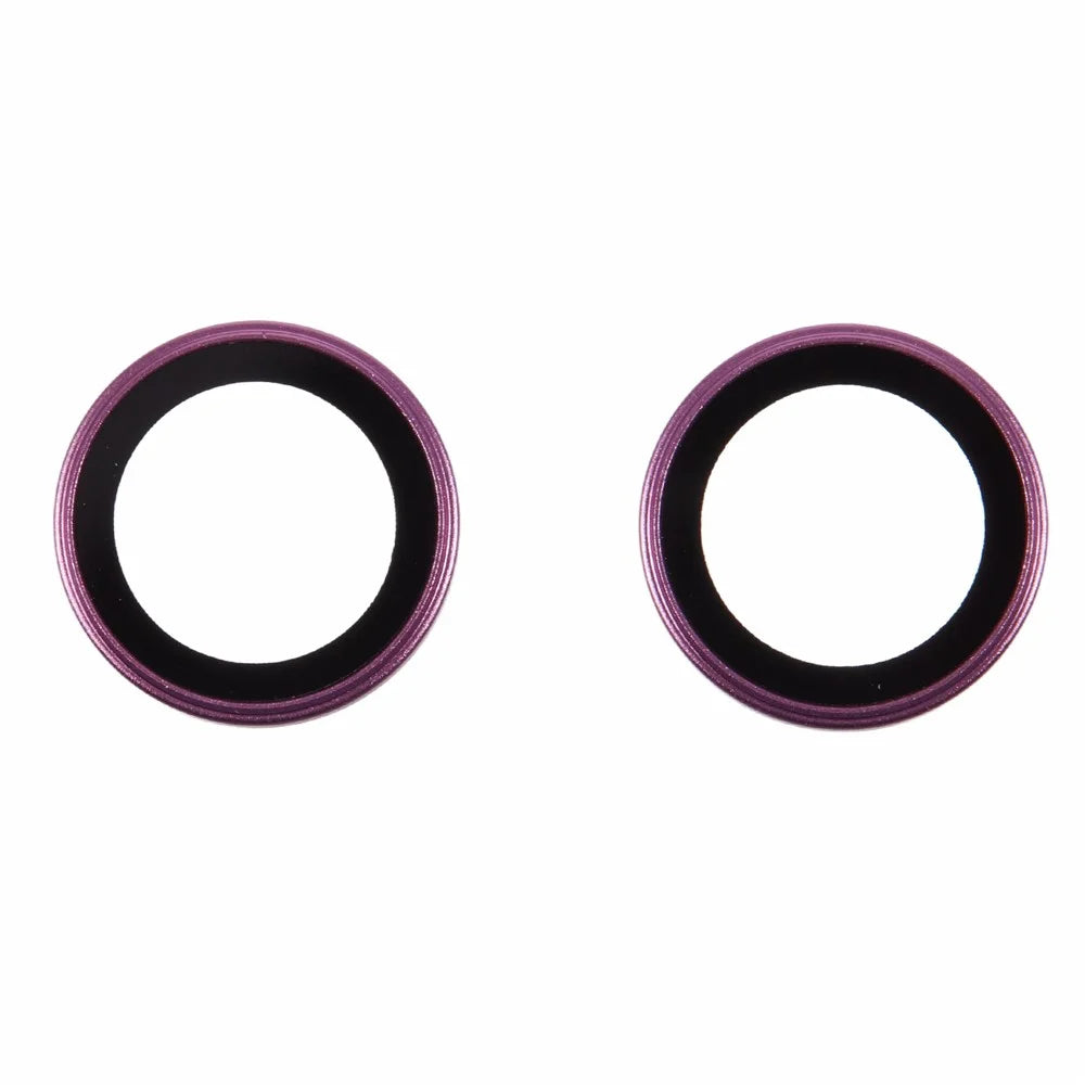 For iPhone 16 / 16 Plus Camera Lens Film Electroplating AF+AR Tempered Glass Lens Protector - Purple - 2