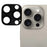 For iPhone 16 Pro / 16 Pro Max Camera Lens Protector Clear Integrated Tempered Glass Lens Film - Black - 1